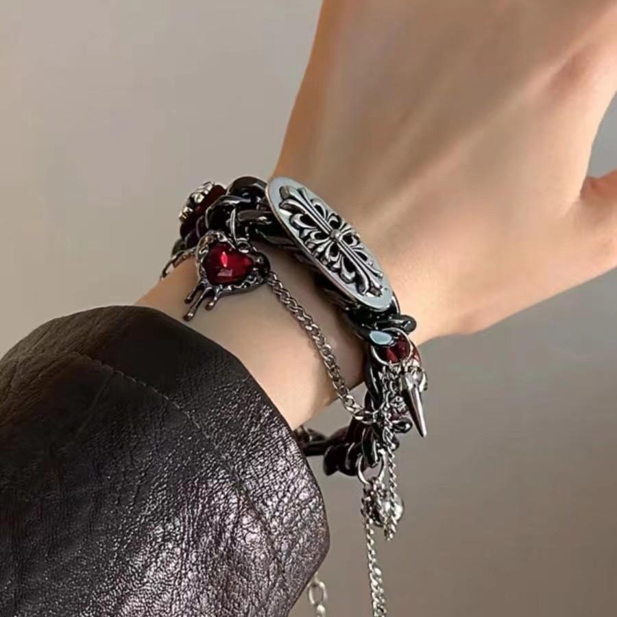 Rhinestone Dazzling Cross Bracelet For Women With Elegant Design And High Quality