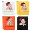Anime Demon Slayer Card Case Kamado Tanjiro Nezuko Tsuyuri Agatsuma Zenitsu Self Made Leather Game Collection Card Storage Box