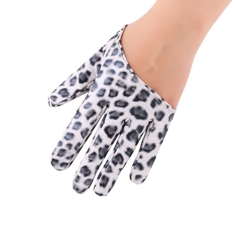 New Women's Performance Gloves Street Dance Nightclub Dance Half Palm Dance Korean Punk Performance Gloves