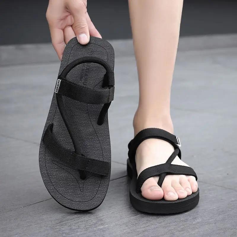 Fashion Outdoor Men's Sandal Beach Flat Non-slip Eva High Quality Buy Adult Original Summer Sale Trend 2025 Stylish Clearance Male Shoe