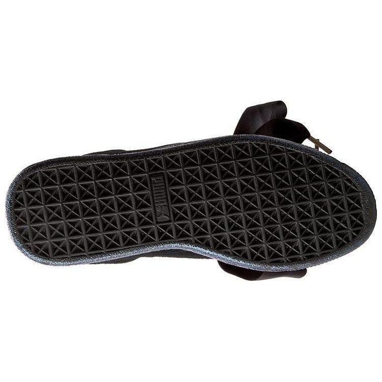 Puma Wildleder Herz Satinschwarz 362714-03