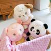 Adorable Soft Panda Pig Dog Plush Toy For Home Decor Cozy Collection 75cm