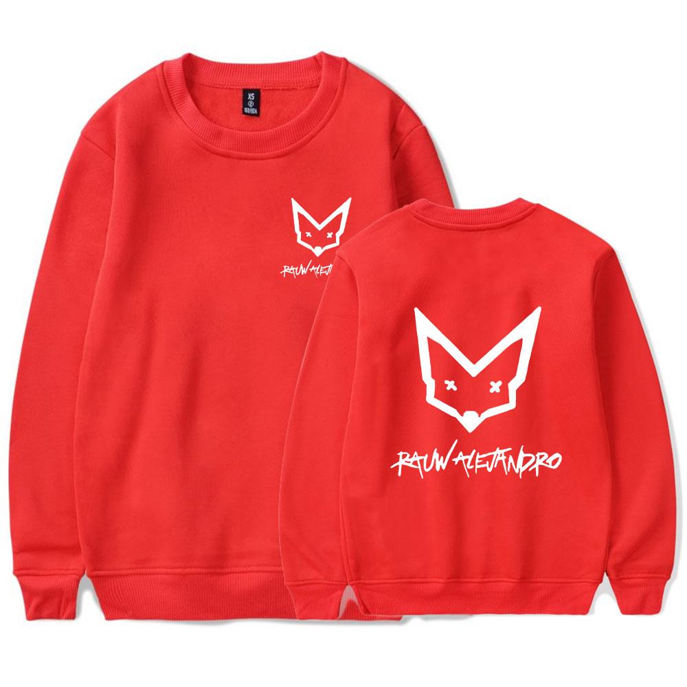 Women Men's Rauw Alejandro Print Hoodies Round Neck Hooded Sweatshirts Man Pullover Male Top Streetwear Outdoor Tracksuit