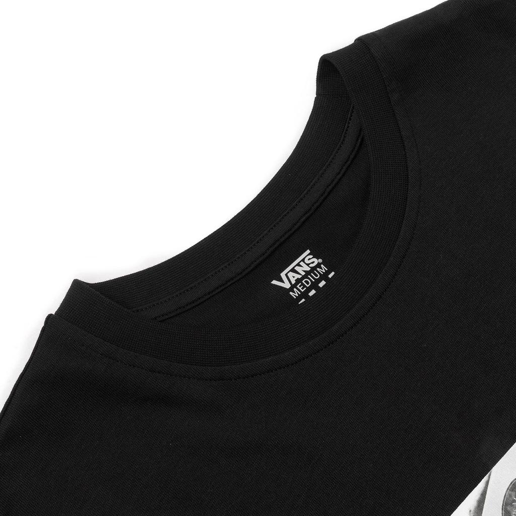 Vans Comfortable Round Neck Pullover Short Sleeve T-Shirt Women Tops Black VN000NN8BLK
