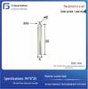 Acrylic Photo Frame with Adjustable Stainless Steel Stand