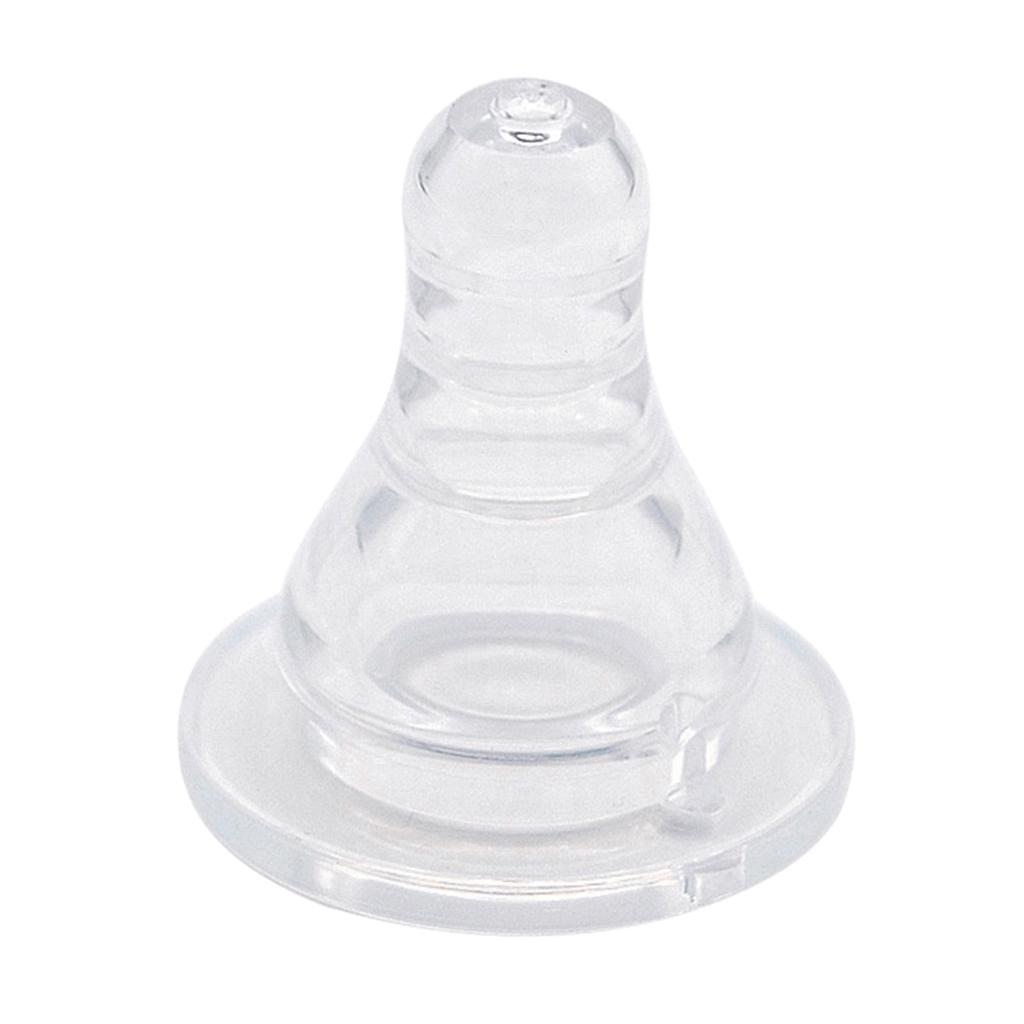 Baby Newborn Feeding Bottle Replacement Silicone Nipple Clear 03M