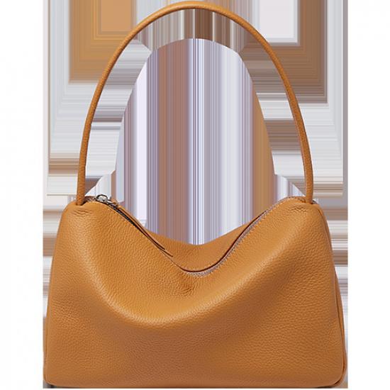 Mrs. Qiao Bag 2025 New Baguette Underarm Bag for Women High-end Handbag Genuine Leather Women's Bag Niche Shoulder Bag