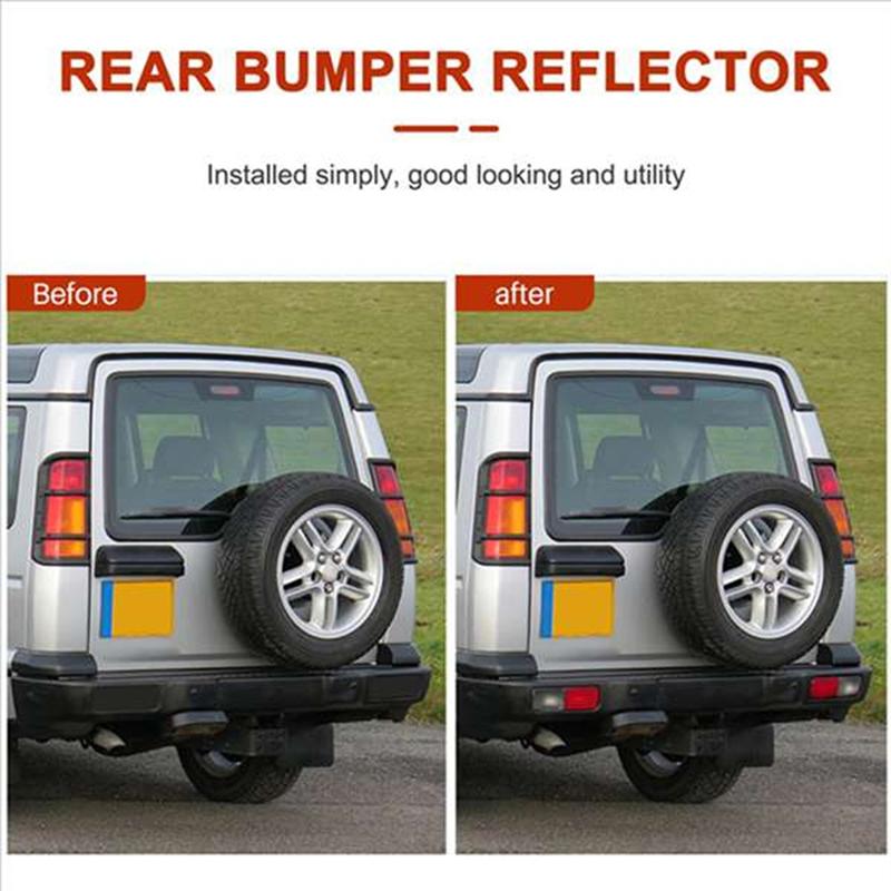 Brake Lamp Brake Reverse Lamp Turn Signal Indicator Reflector For Rear Bumper For Land Rover Discovery 2