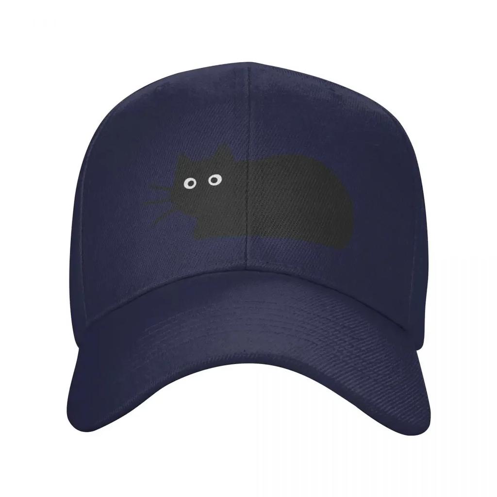 Custom Black Cat Baseball Cap Sports Women Unisexs Adjustable Dad Hat Autumn Snapback Hats