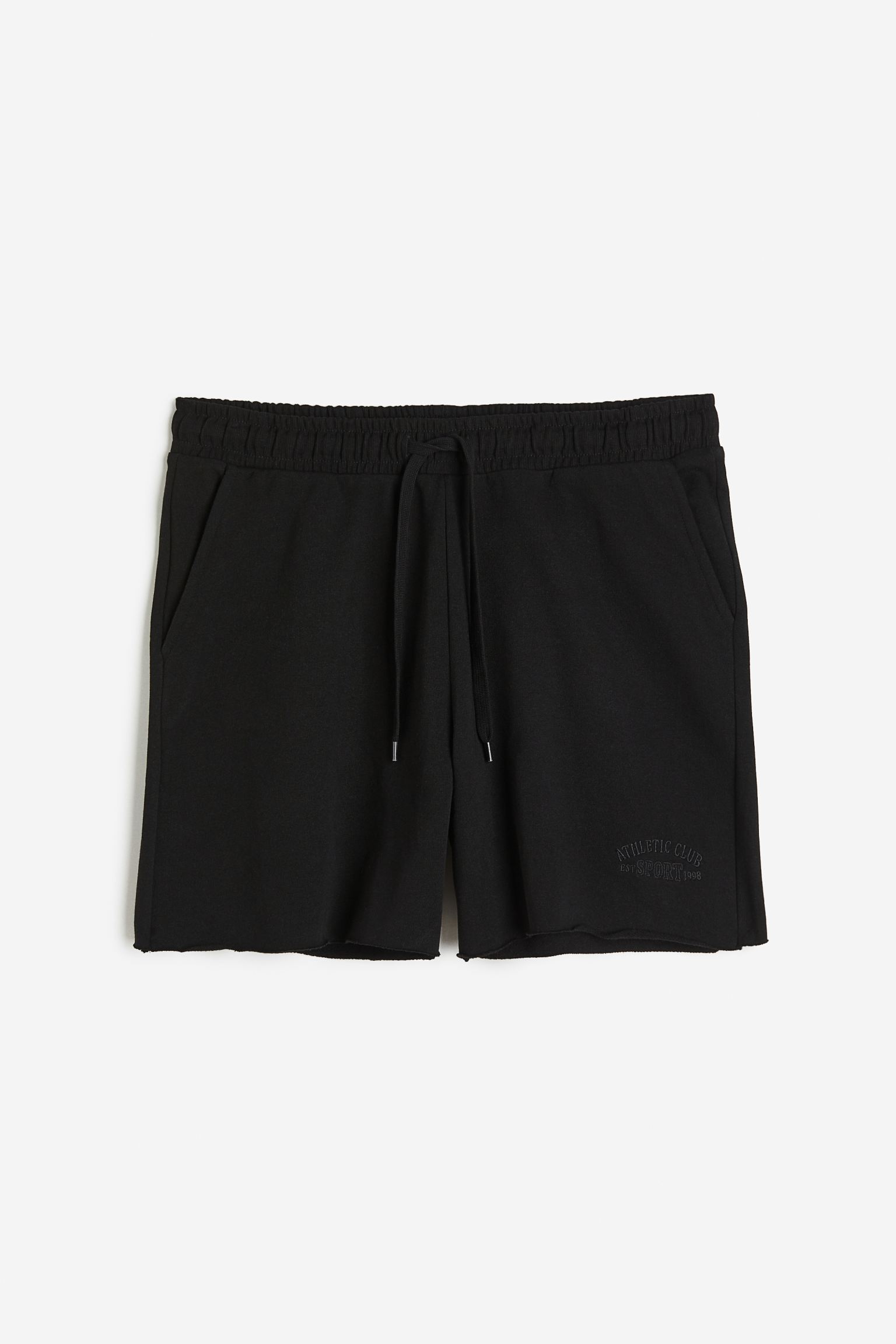 

H&M+ Embroidered sweatshirt shorts