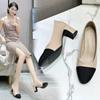 Fashion Female Pumps Round Toe Designer Women Shoes Fashion Office Work Wedding Party Shoes Ladies High Heel Shoes Zapatillas Mujer