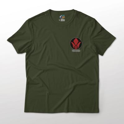 Iron Blooded Orphans Tekkadan Logo Front Chest Gundam Anime Graphic Art T-T-Shirt