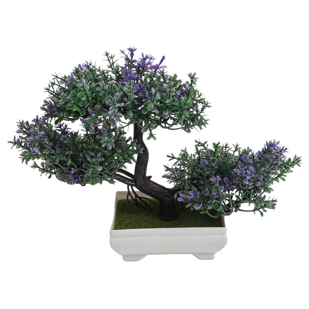 Green Artificial Plant Bonsai Exquisite Craftsmanship High-quality Materials Lifelike Appearance Realistic Design Office Decor