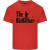 The Rodfather Funny Fishing Rod Father Unisexs Light Cotton TShirt