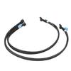 MCIO 8i 74Pin To 2 MCIO 4i 38Pin Cable 32GTs 8 Channels PCIE5.0 MCIO X8 To 2 MCIO X4 Cable for