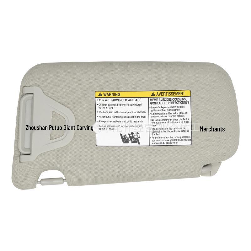 Wireless Right Grey Sun Visor for 2013-2019 Nissan Sentra (96400-3SG8A)