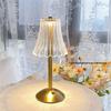 Luxury Crystal Pumpkin Bedside Lamp: Elegantly Designed Charging Night Light with a Simple Atmosphere