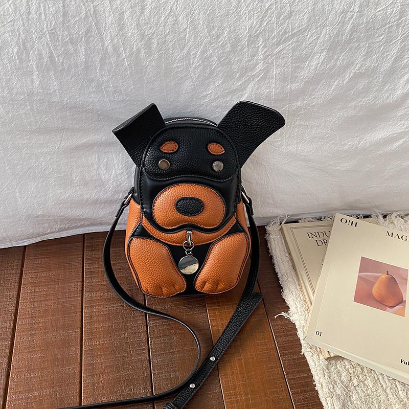 2026 New Personalized Creative Handbag Cute Animal Doll Bag Lady Girls Cute Cartoon Crossbody Phone Purse Fashion Clutch Bag