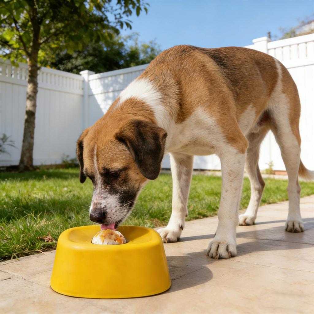 Slow Feeder Lick Mat for Dogs Spill Proof Liquid Slow Feeder Bowl with Non Slip Base Interactive Lick Pad for Yogurt Broth Paste Pet Calming Tre