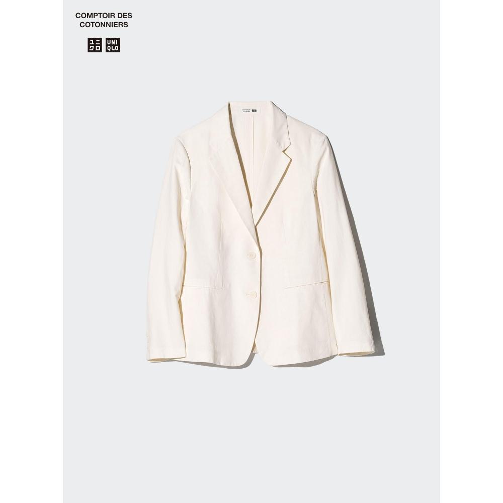 Uniqlo Japan Linen Blend Jacket