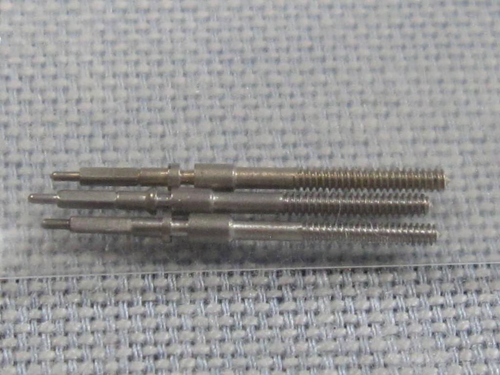 SEIKO S Part 2398 351541 Gold Feather and other winding rod set of 3 King
