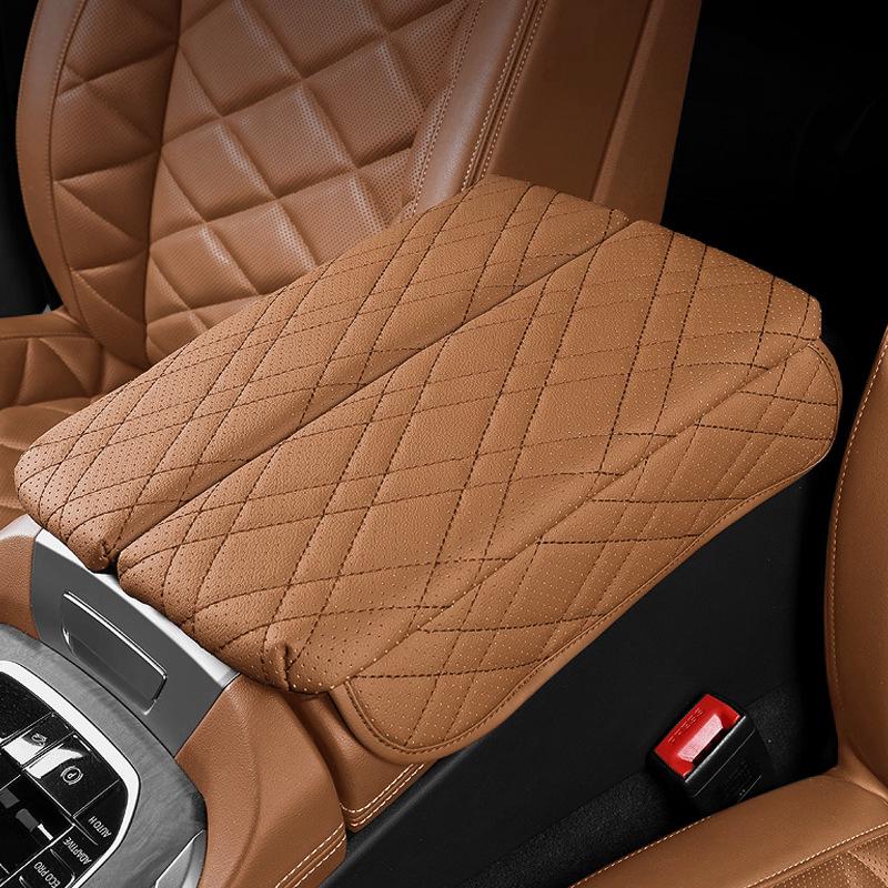 BMW X5/X6/X7 Armlehnenbox Lederbezug – Zentraler Höherer Polster für Innenraummodifikation.