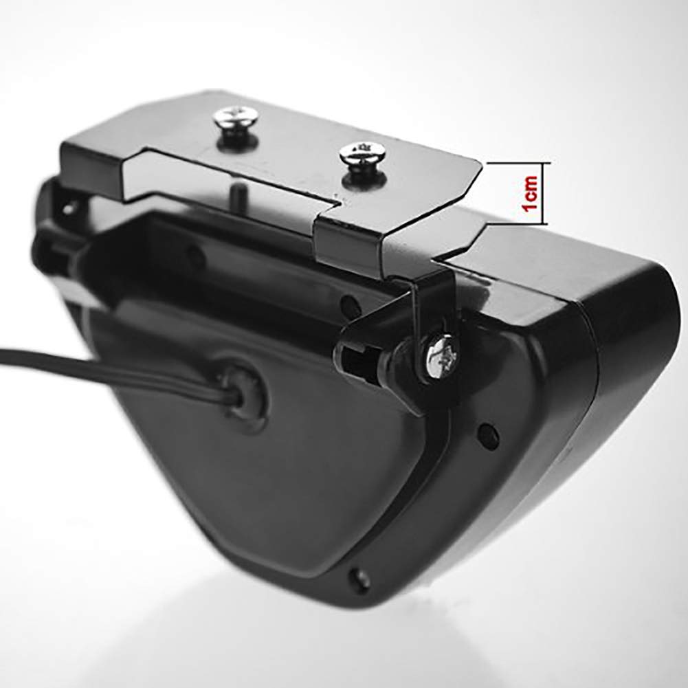 KIMISS Rear Tail Third Brake Light, F1 Style DRL Red 12 LED Rear Tail