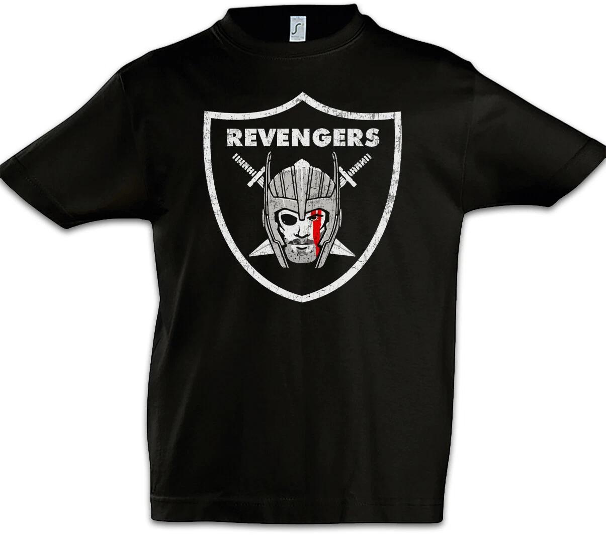 Revengers Kids Boys T-Shirt Valhalla Odin Odhin Wotan Fun Vikings Vikings- 150