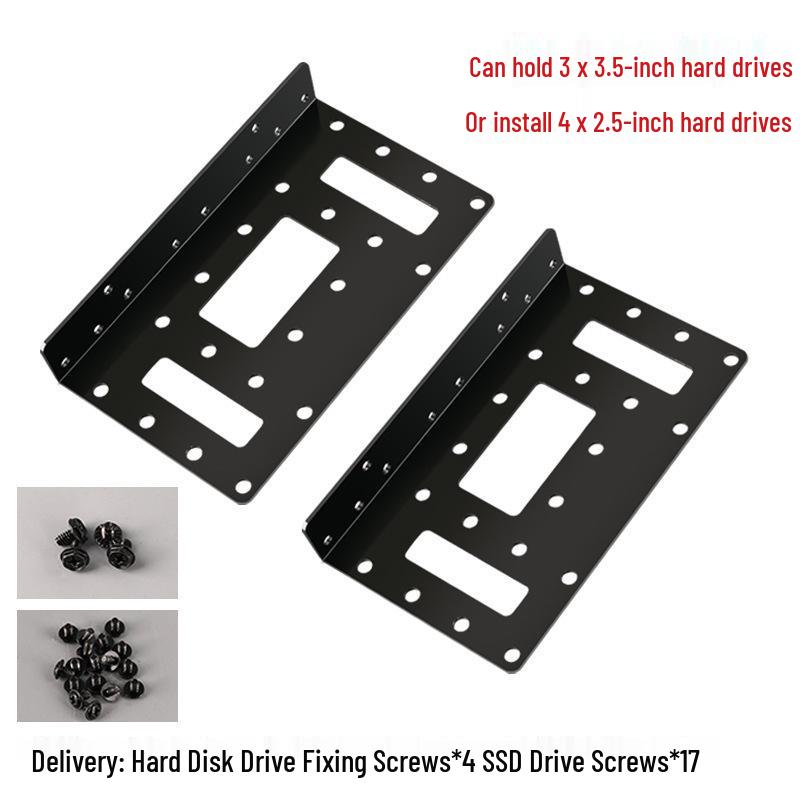External Multi-Bay Expansion Bracket for 2.5/3.5 Inch SSDs and HDDs