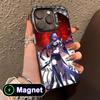 HSR Acheron Translucent MagSafe Mobile Phone Case for iPhone 17 16 15 14 13 12 11 Air Pro Max Plus Colorful Cover