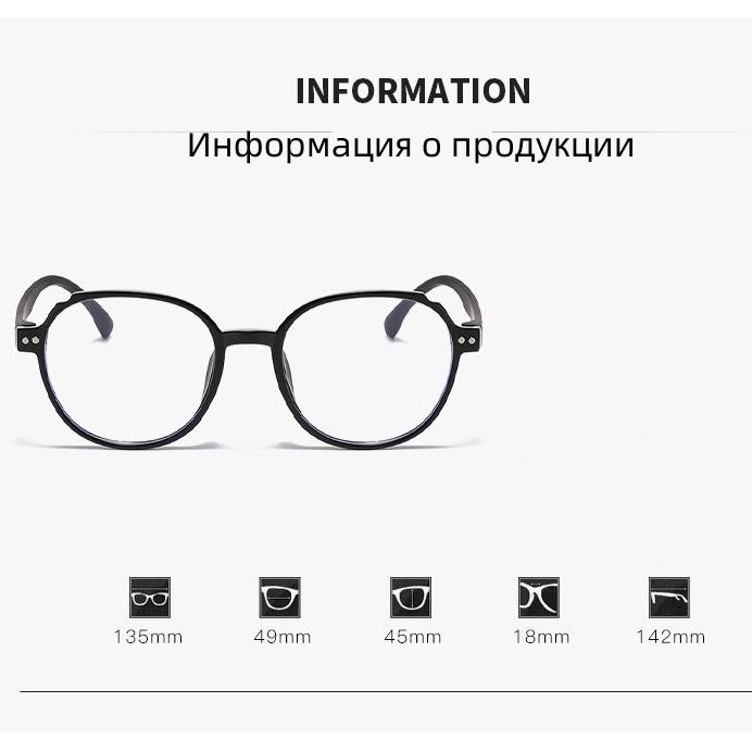 Round Retro Reading Glasses For Women Anti Blue Light Presbyopia Glasses Ultra Light Women Computer Glasses High-Definition Resist Fatigue+1.0+1.5+2.0