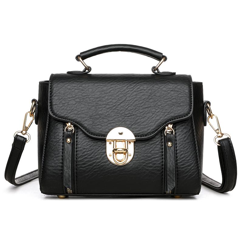 

Women s Small Bag pu leather Trendy and Versatile Middle Aged Mom s Bags Soft Leather Texture One Shoulder Crossbody Bags wallet чёрный
