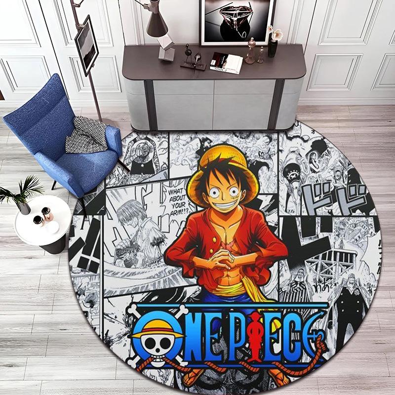 Scimmia D Carina. Tappeto Luffy dal manga giapponese ONE PIECE è morbido, per la casa, la camera da letto, decorazione zerbino, e tappeto antiscivolo E9