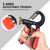 Hand Grip Strengthener 5-60kg Adjustable Resistance Fitness Hand Exerciser for Muscle Building