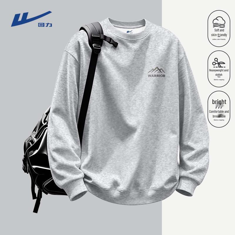 Warrior Men's American-Style Heavyweight Crewneck Sweatshirt