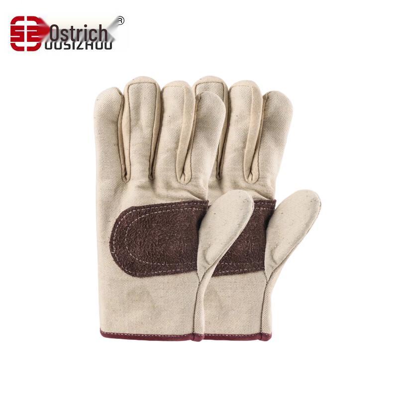Thickened Palm Canvas Work Gloves