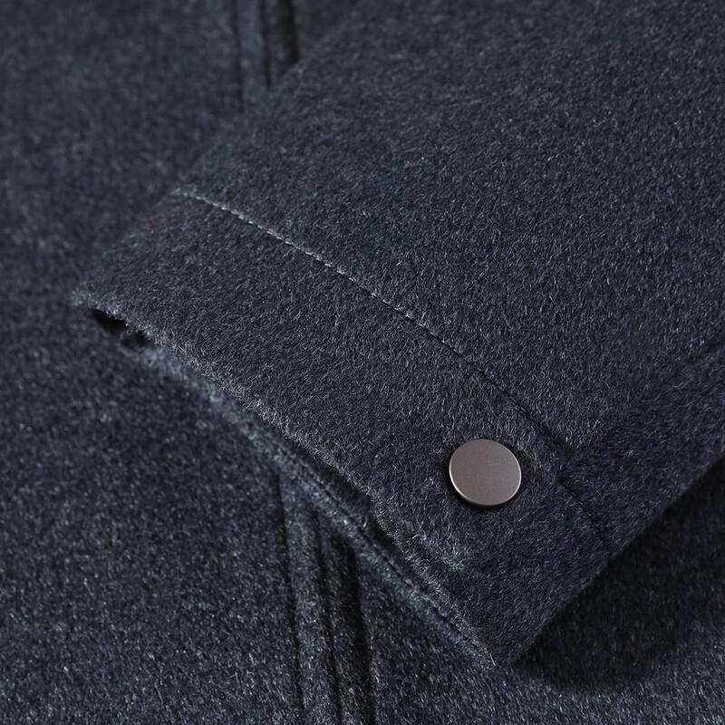 Antonio Men's Cashmere Blend Business Wool Coat