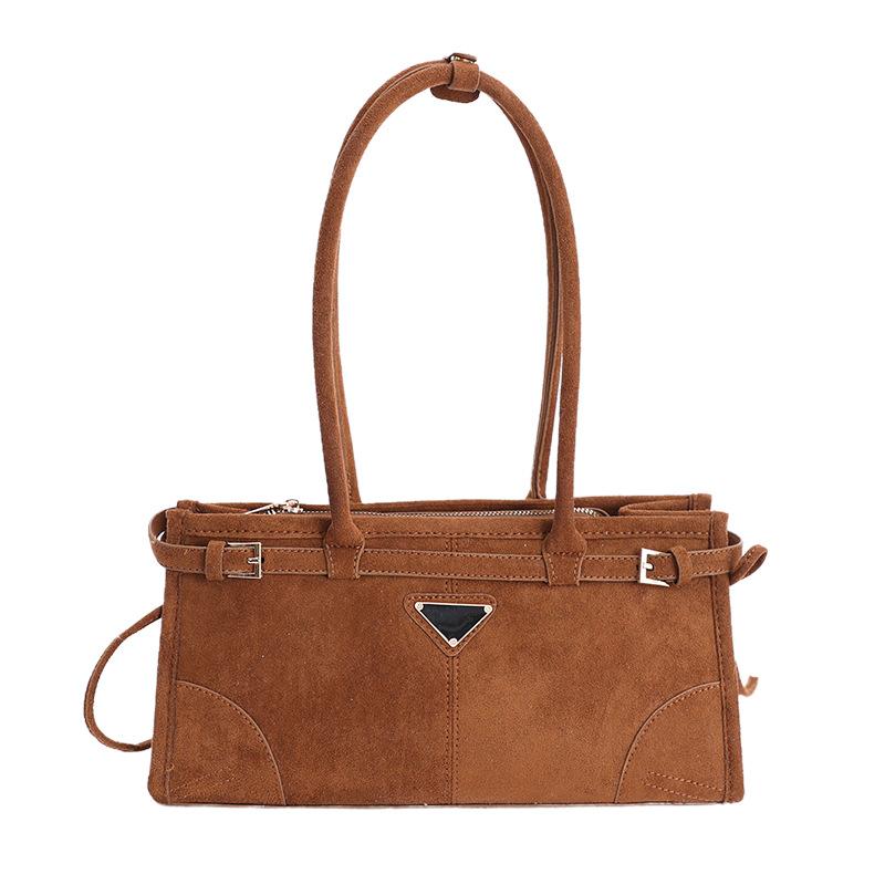 Modische Eimer-Tasche, Tägliche Pendler-Einkaufstasche mit einer Schulter, Einfache und Nischen-Achseltasche