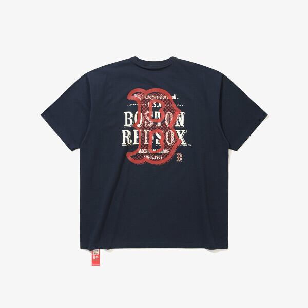 New Era Mlb BosTon Red Sox T shirT Navy 15147520