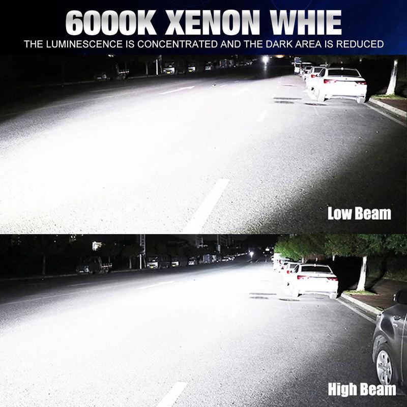 25000LM H8 H11 LED Headlight Canbus 9005 HB3 9006 HB4 CSP LED Headlamp Bulb 120W Turbo Auto Lamp 6000K 12V