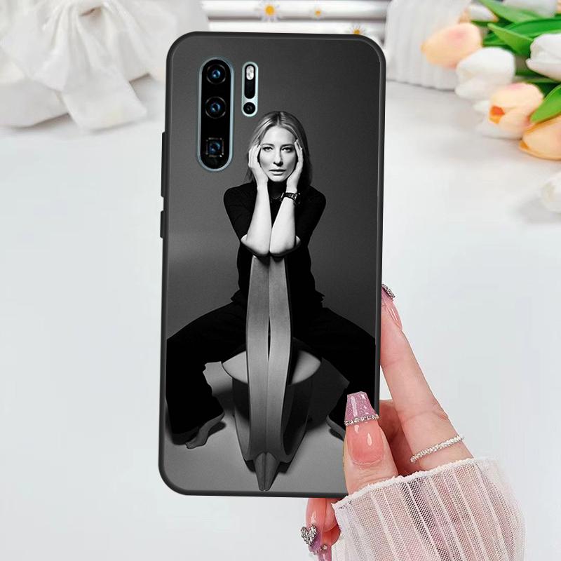Cate Blanchett Case For Huawei Nova 11i 8i 7i 3i Y70 Y90 Y60 Y61 5T 9 10 SE P Smart Z P30 P40 Lite P60 Pro