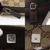 GUCCI Shoulder Bag 145857 Brown GG canvas unisex Used