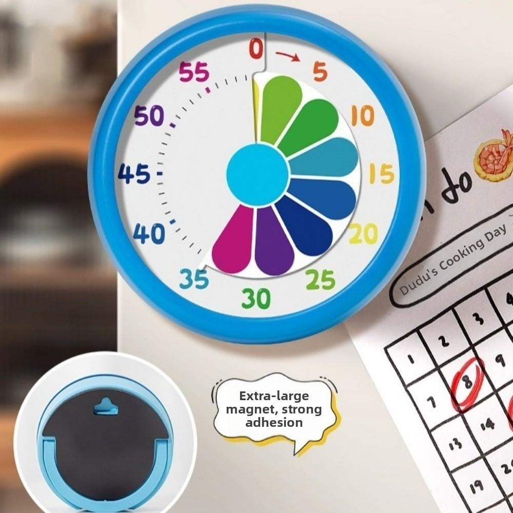 60 Minutes Visual  Timer Mechanical Kitchen Cooking Timer Children Study Timer  Baking Reminder