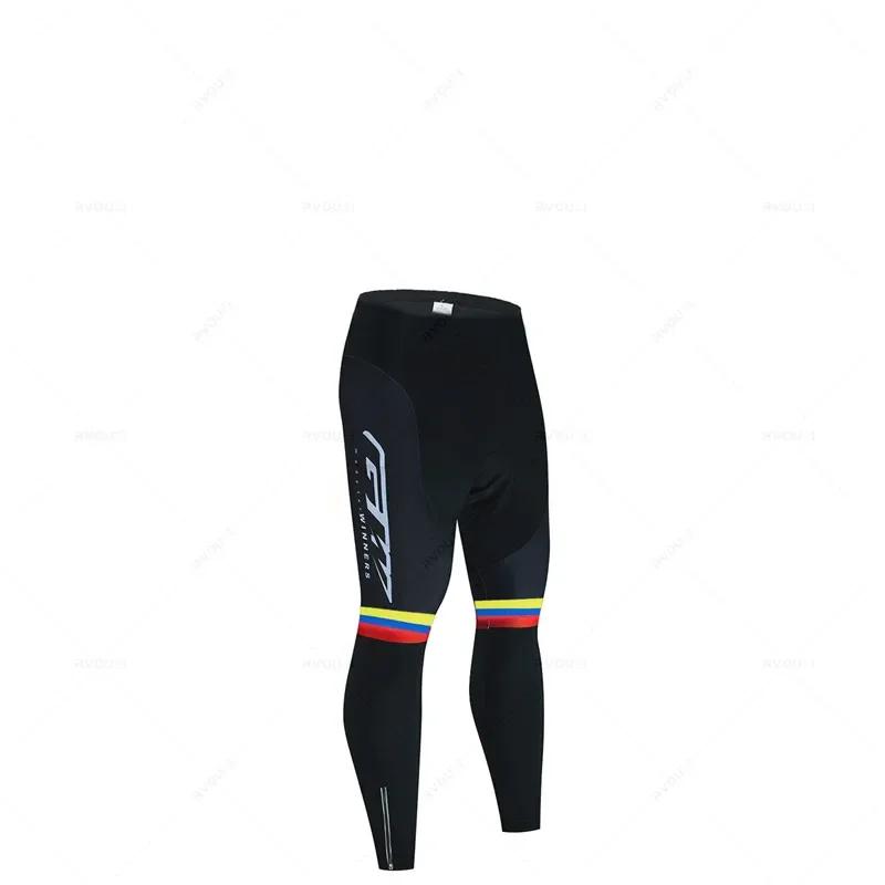 

Gw Autumn 2025 Pro Team Cycling Jersey 19D Bib Set MTB Uniform Bicycle Clothing Quick Dry Bike Clothes Mens Long Cycling Wear 5XL