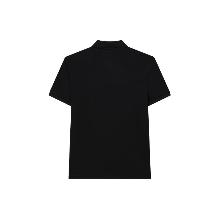 New FILA Polo Shirts Men's Jet Black F11M212102FBK