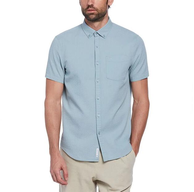 

Original Penguin Cotton Textured Dobby рубашка с коротким рукавом S