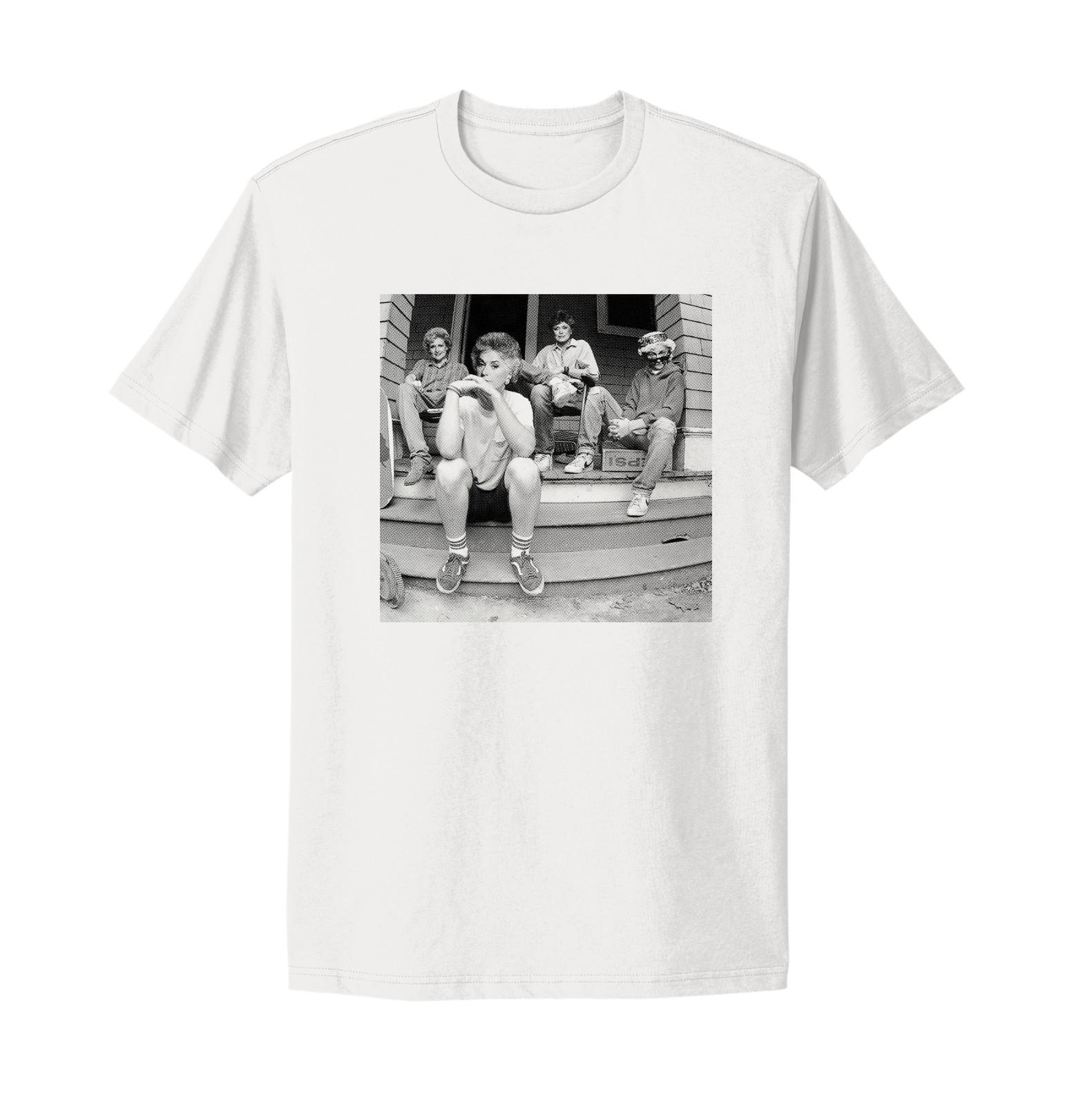 Golden Girls Squad Shirt Golden Girls White Shirt Betty White M