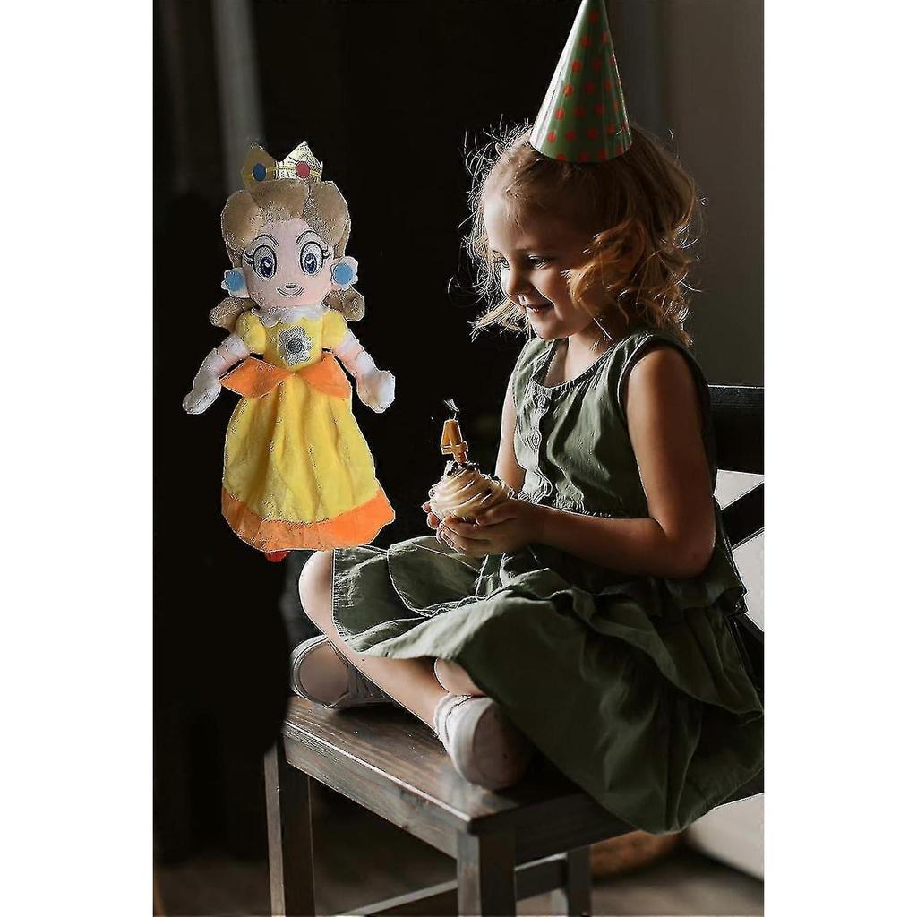 Serie Super All-star Personaggi Principessa Daisy Peluche 35 cm Principessa Daisy Peluche Carino Per Tutti I Fan(margherita)