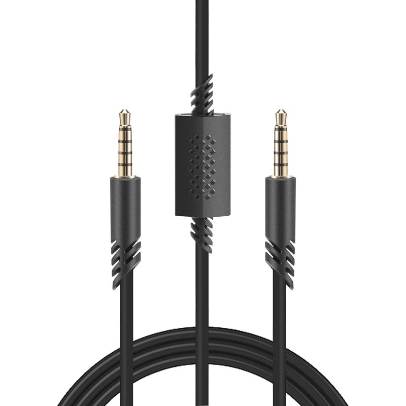T35C Replacement Headset Cable, 2.0M Inline Mute Cable Cord for /A40 Gaming Headsets Headphone