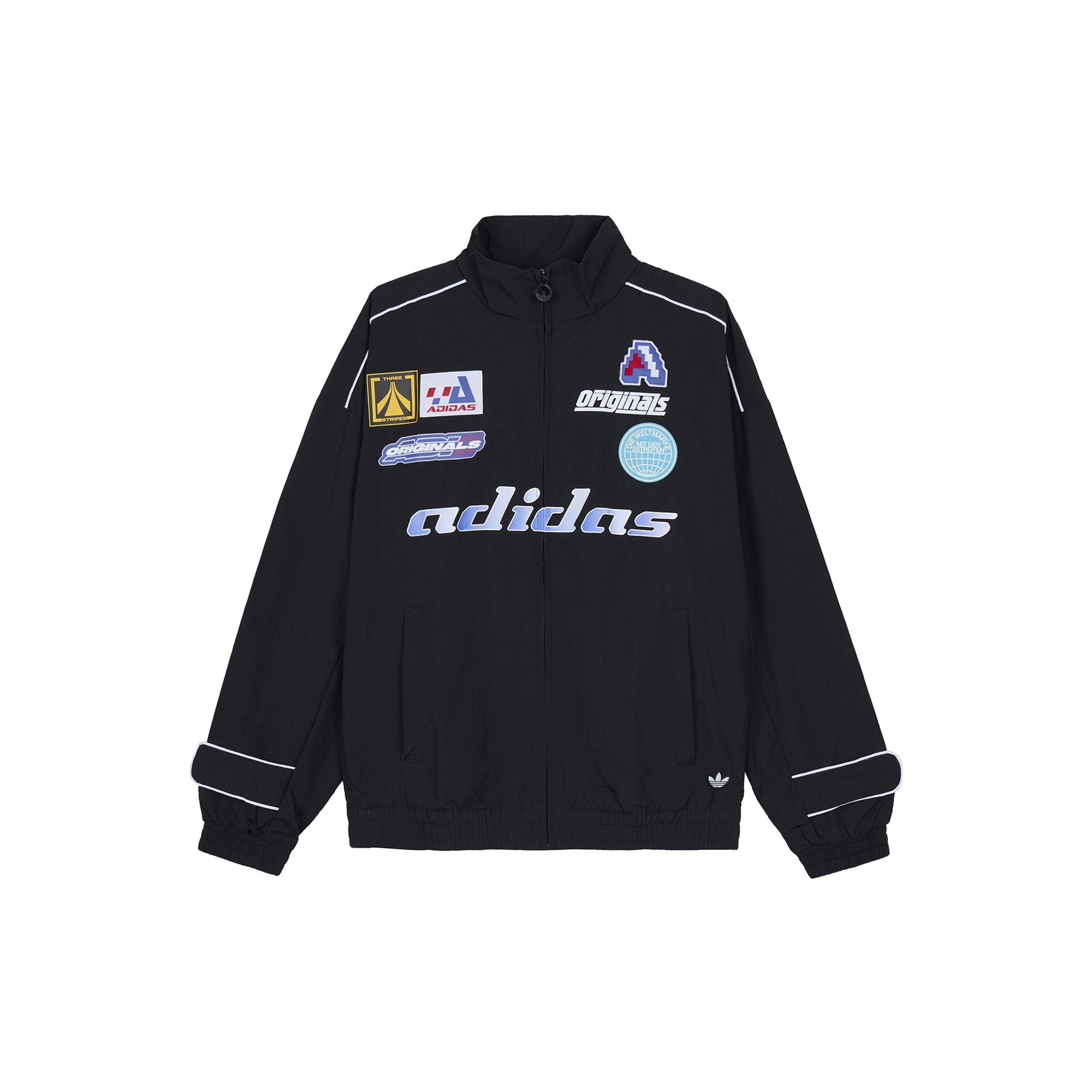 adidas originals MENS TGP Windbreaker Sports Stand Collar Jacket Black Men s HA4748 XS